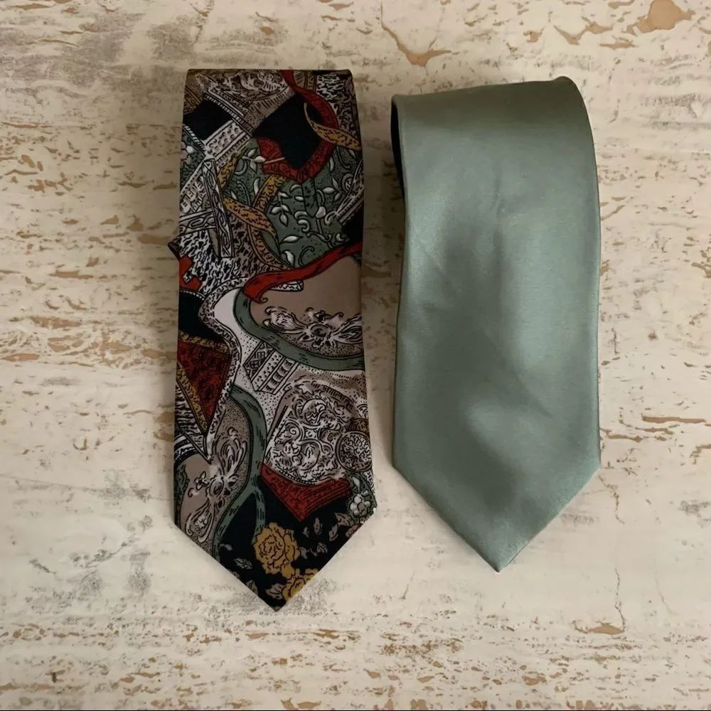👔Set of two ties - Picture 1 of 8